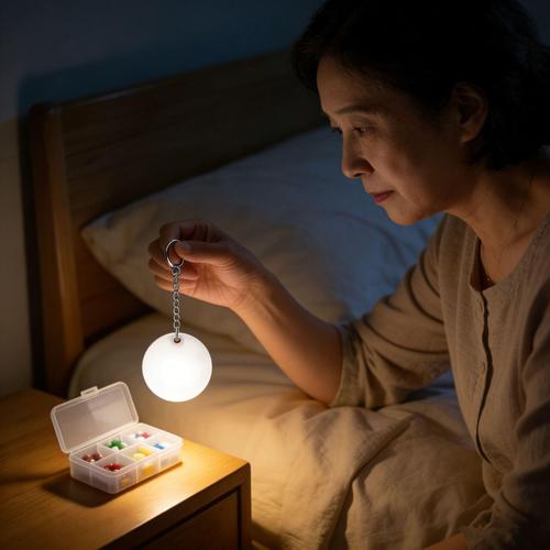 智能触摸灯小夜灯typec可充电卧室床头灯老人起夜找物安全照明灯